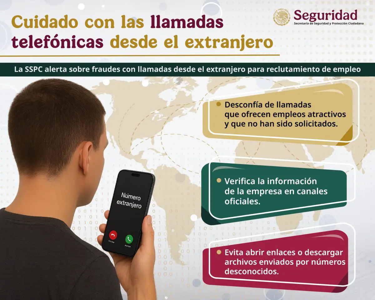 La SSCP emite alerta a la población por intentos de fraude.
