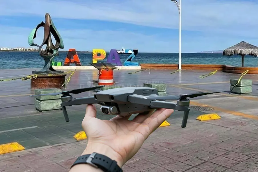 Juez concede primer amparo contra prohibición de drones en el malecón de La Paz