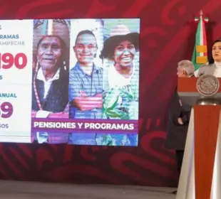 Gobierno federal entrega becas y pensiones sociales a 18.4 millones de personas, afirma Montiel