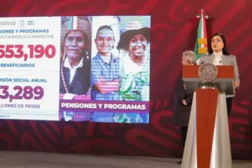 Gobierno federal entrega becas y pensiones sociales a 18.4 millones de personas, afirma Montiel