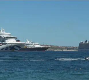 Arribo de Cruceros en Cabo San Lucas