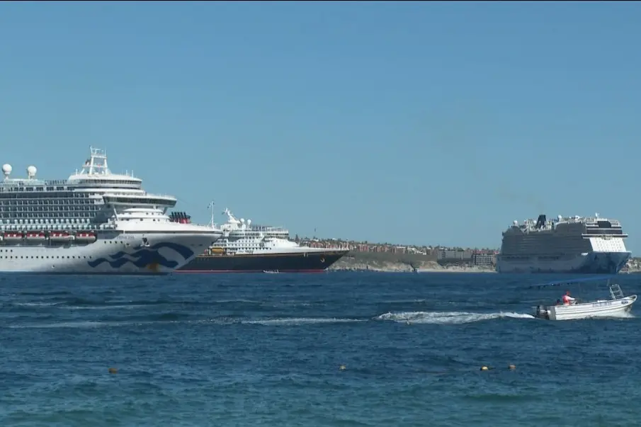 Arribo de Cruceros en Cabo San Lucas