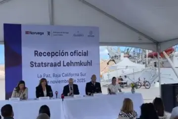 El velero noruego Statsraad Lehmkuhl llega a La Paz como emblema mundial de ciencia oceánica y cooperación internacional