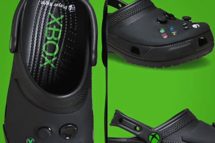 Presentan Crocs oficiales de Xbox