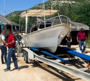 PROFEPA decomisa embarcación por turismo no autorizado en Parque Nacional Cabo Pulmo
