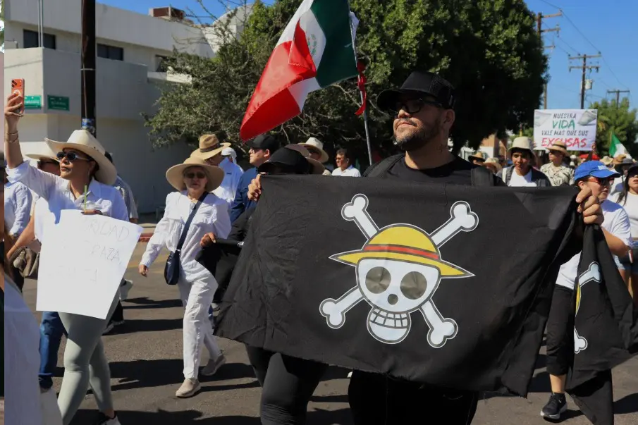 Generación Z marcha en La Paz: