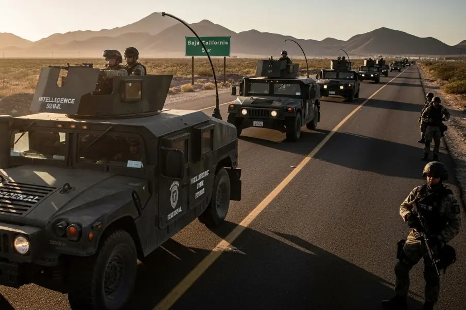 Refuerzan seguridad en BCS con llegada inmediata de célula de inteligencia federal