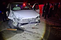 Choque contra Muro en la San José del Cabo-La Paz Deja Dos Lesionados Leves