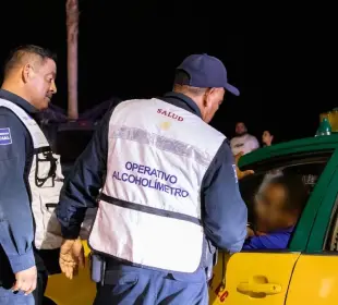 Refuerzan operativos de alcoholimetría en La Paz para prevenir accidentes viales en temporada festiva
