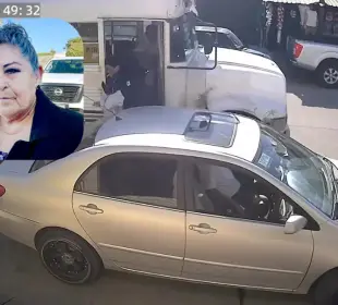 SEP estudiante cae del pesero