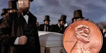 Despiden con honores fúnebres a la moneda de un centavo en Washington