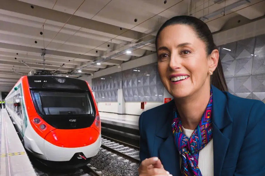 Sheinbaum afirma que Tren AIFA ya tiene fecha de estreno