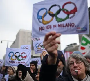 protestas contra los Juegos Olímpicos