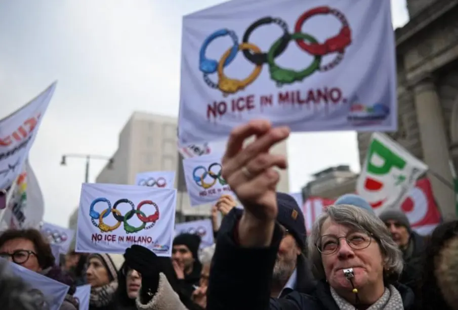 protestas contra los Juegos Olímpicos