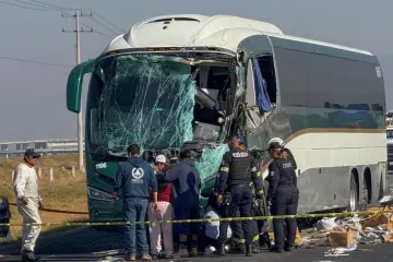 Choque Libramiento Bicentenario