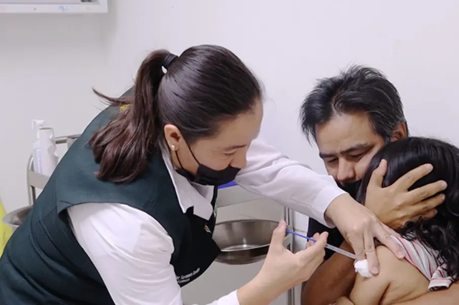 Modulo vacunación Sarampión Los Cabos