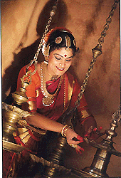 Bharatnatyam dancer Geeta Chandran 