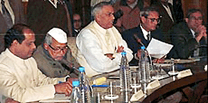 Union Finance Minister Yashwant Sinha 