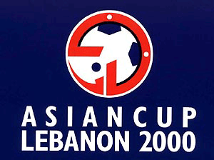 BEIRUT : The logo for the Asian Football Championship unvieled in Beirut. The Championship finals are going to be held in Lebanon on Oct. 12-19, 2000. AP/PTI