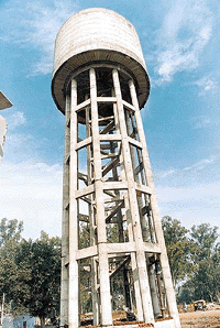 The water reservoir near Passey Road in Patiala which was built in 1983-94 has never been filed