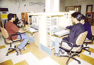 Chat, learn, visit cyber cafes