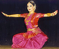 Famous Bharatanatyam dancer Leela Samson