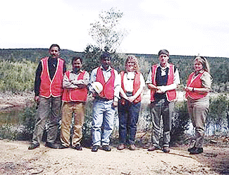 Australian officers with a team of Himachal Pradesh officers at the Alpine National Park in Victoria province recently. The Himachal Pradesh officers team visited Australia under "AUSAID Project"