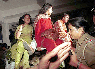 Journalists having tough time on Friday with Delhi Police, who tried to prevent Roop Lal, who came back after spending 26 years in Pakistani jails on charges of spying, from meeting them