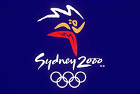 Undated official logo of the Sydney 2000 Olympic Games 