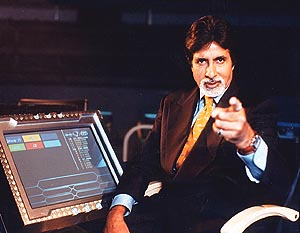 Bachchan on Kaun Banega Crorepati... Mega-buck show