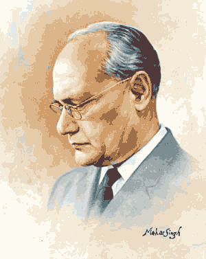 Portrait of Dr M.S. Randhawa