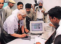 Jacob gets first smart card in India