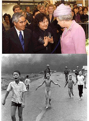 Britain's Queen Elizabeth II opens a new wing of London 's Science Museum on Tuesday