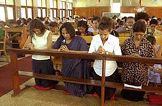 Mrs Virmati Chaudhry, wife of deposed Fijian Prime Minister Mahendra Chaudhry