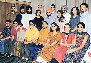 Punjabi interest: Participants at the Columbia-UCSB summer programme in Punjab studies