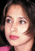 Indian film actress Urmila Matondkar