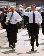 Democratic presidential candidate Vice-President Al Gore