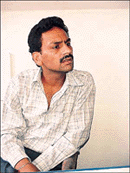 Naveen Sood, father of Aman, in a pensive mood
