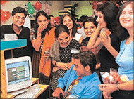 City is better on the Net, believe these visitors at the launch of a website in Chandigarh on Friday.