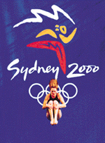 Romanian diver Opriea Anisoara practices off the 10m platform during a training session at the Sydney Olympic pool on Wednesday. 