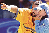 Pat Rafter of Australia