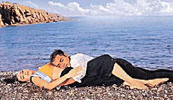 Bobby Deol and Karisma Kapoor in Aashiq.