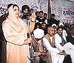 former Chief Minister Rajinder Kaur Bhattal