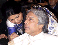 Sarod maestro Ustad Amjad Ali Khan