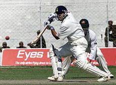 Indian captain Saurav Ganguly