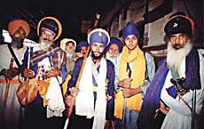 Nihang Sikhs are heading for Anandpur Sahib