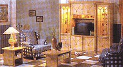 Living room of the designer house