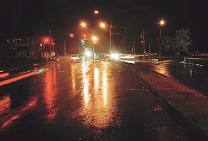 Widespread rain in the entire region has brought down the temperature.