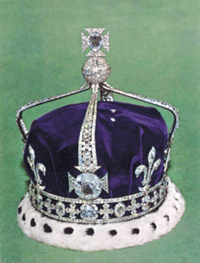 Koh-i-noor taken from Maharaja Ranjit Singh�s Toshakhana and which now adorns the crown of the Queen of England