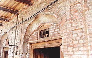 Sarabha memorial where restoration work has been completed 